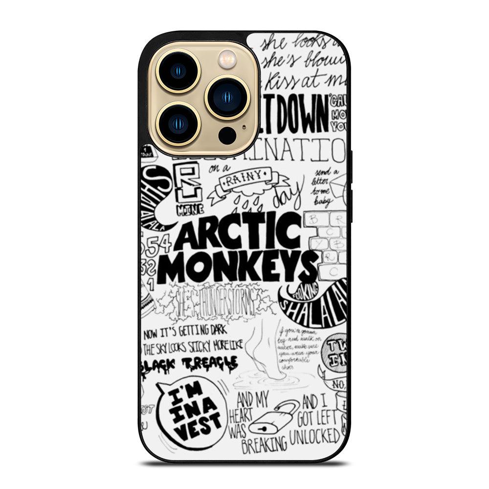 ARCTIC MONKEYS BAND LYRIC iPhone 14 Pro Max Case Cover