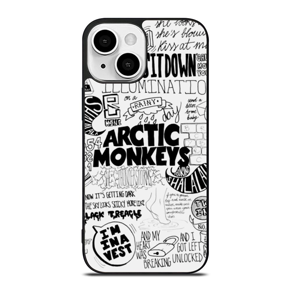 ARCTIC MONKEYS BAND LYRIC iPhone 13 Mini Case Cover
