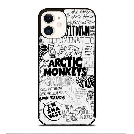 ARCTIC MONKEYS BAND LYRIC iPhone 12 Case Cover