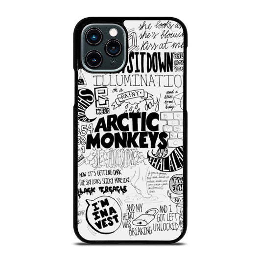 ARCTIC MONKEYS BAND LYRIC iPhone 11 Pro Case Cover