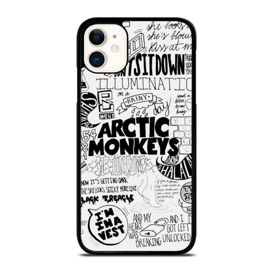 ARCTIC MONKEYS BAND LYRIC iPhone 11 Case Cover