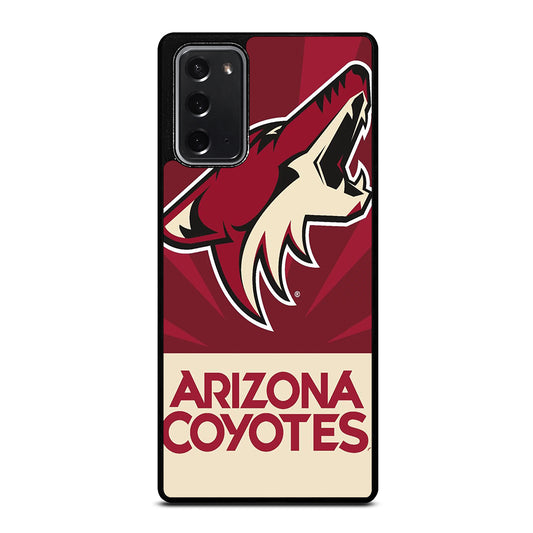 ARIZONA COYOTES 3 Samsung Galaxy Note 20 Case Cover