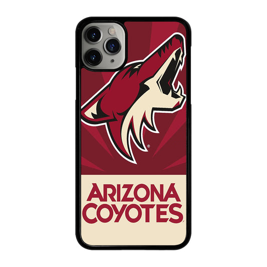 ARIZONA COYOTES 3 iPhone 11 Pro Max Case Cover