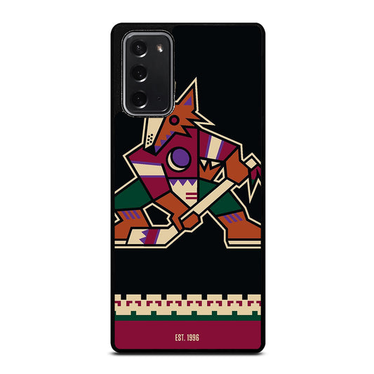 ARIZONA COYOTES Samsung Galaxy Note 20 Case Cover