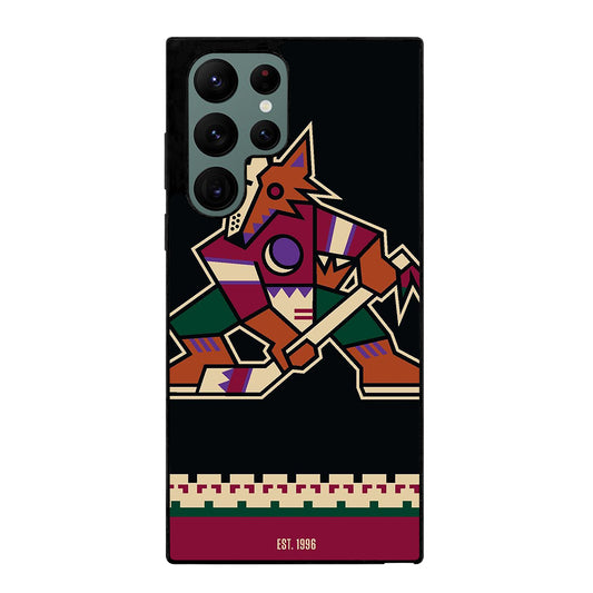 ARIZONA COYOTES Samsung Galaxy S22 Ultra Case Cover