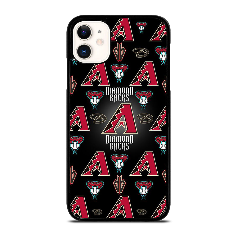 ARIZONA DIAMONDBACKS PATTERN LOGO iPhone 11 Case Cover