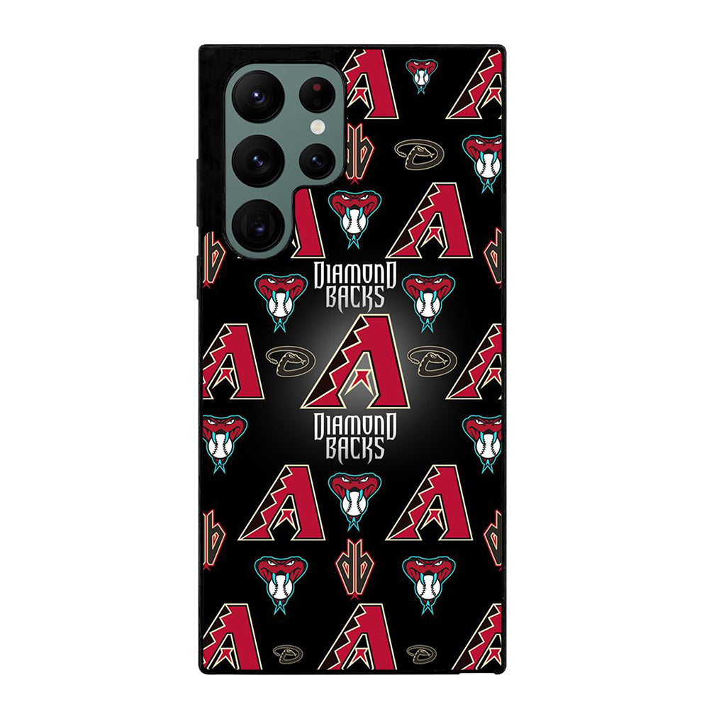 ARIZONA DIAMONDBACKS PATTERN LOGO Samsung Galaxy S22 Ultra Case Cover