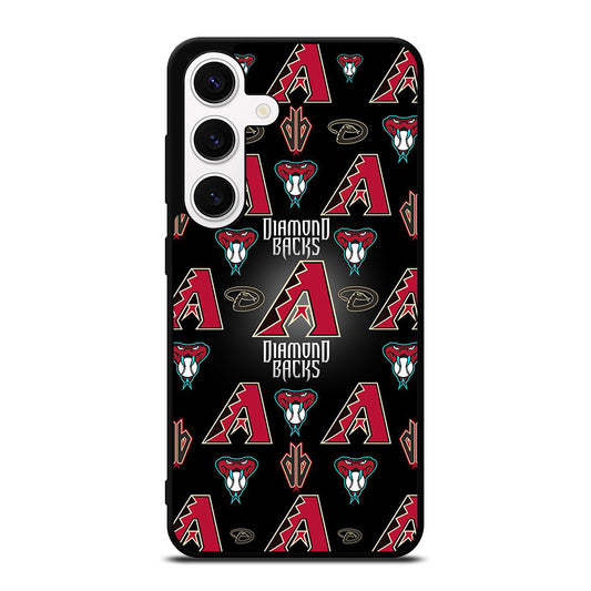 ARIZONA DIAMONDBACKS PATTERN LOGO Samsung Galaxy S24 Case Cover