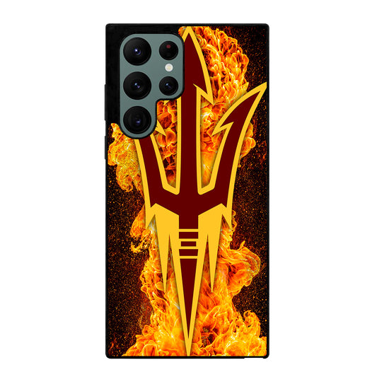 ARIZONA STATE SUN DEVILS ICON Samsung Galaxy S22 Ultra Case Cover