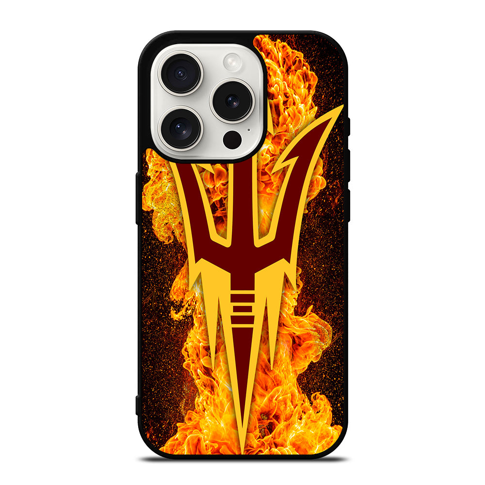 ARIZONA STATE SUN DEVILS ICON iPhone 15 Pro Case Cover