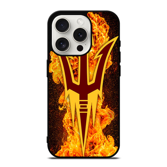 ARIZONA STATE SUN DEVILS ICON iPhone 15 Pro Case Cover