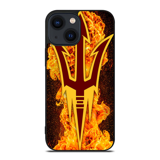 ARIZONA STATE SUN DEVILS ICON iPhone 14 Plus Case Cover