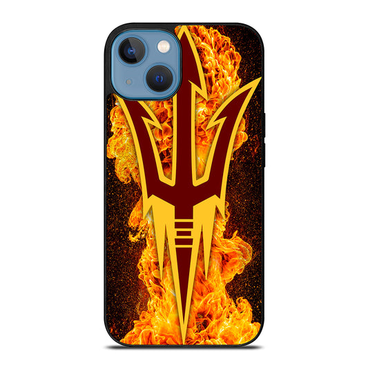 ARIZONA STATE SUN DEVILS ICON iPhone 13 Case Cover