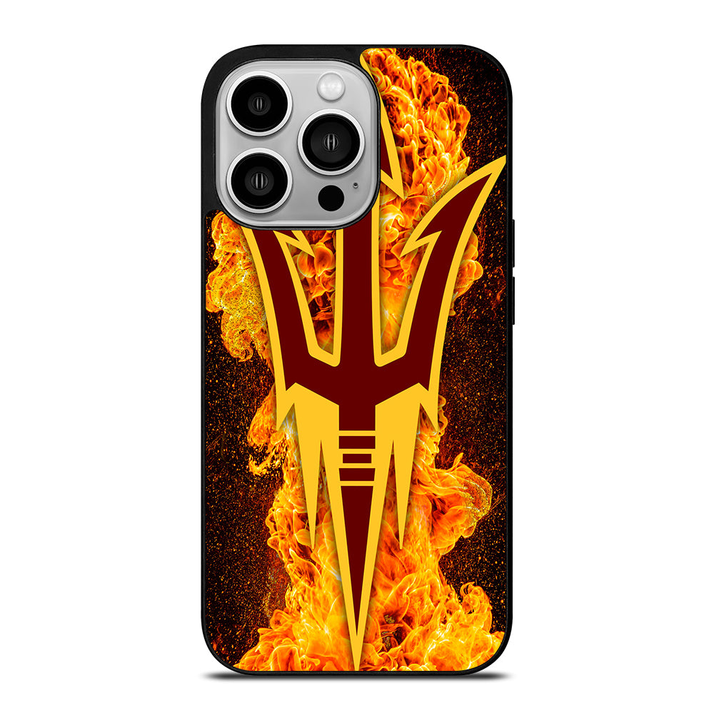ARIZONA STATE SUN DEVILS ICON iPhone 14 Pro Case Cover