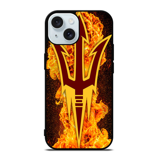 ARIZONA STATE SUN DEVILS ICON iPhone 15 Case Cover