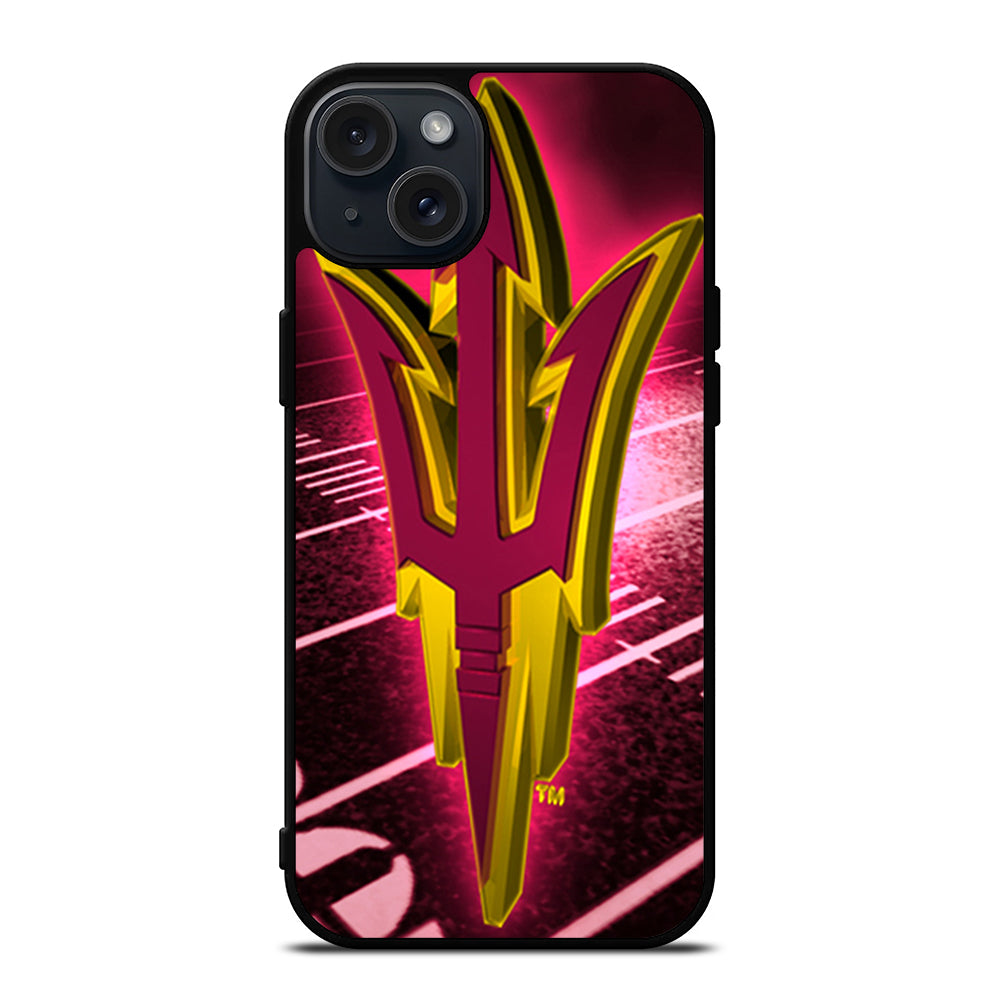 ARIZONA STATE SUN DEVILS LOGO iPhone 15 Plus Case Cover
