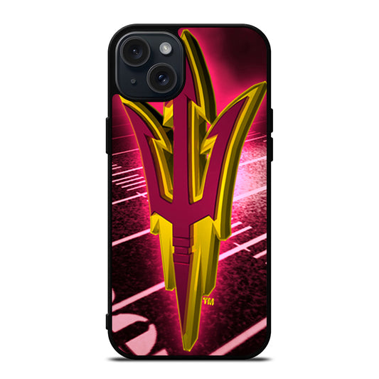 ARIZONA STATE SUN DEVILS LOGO iPhone 15 Plus Case Cover