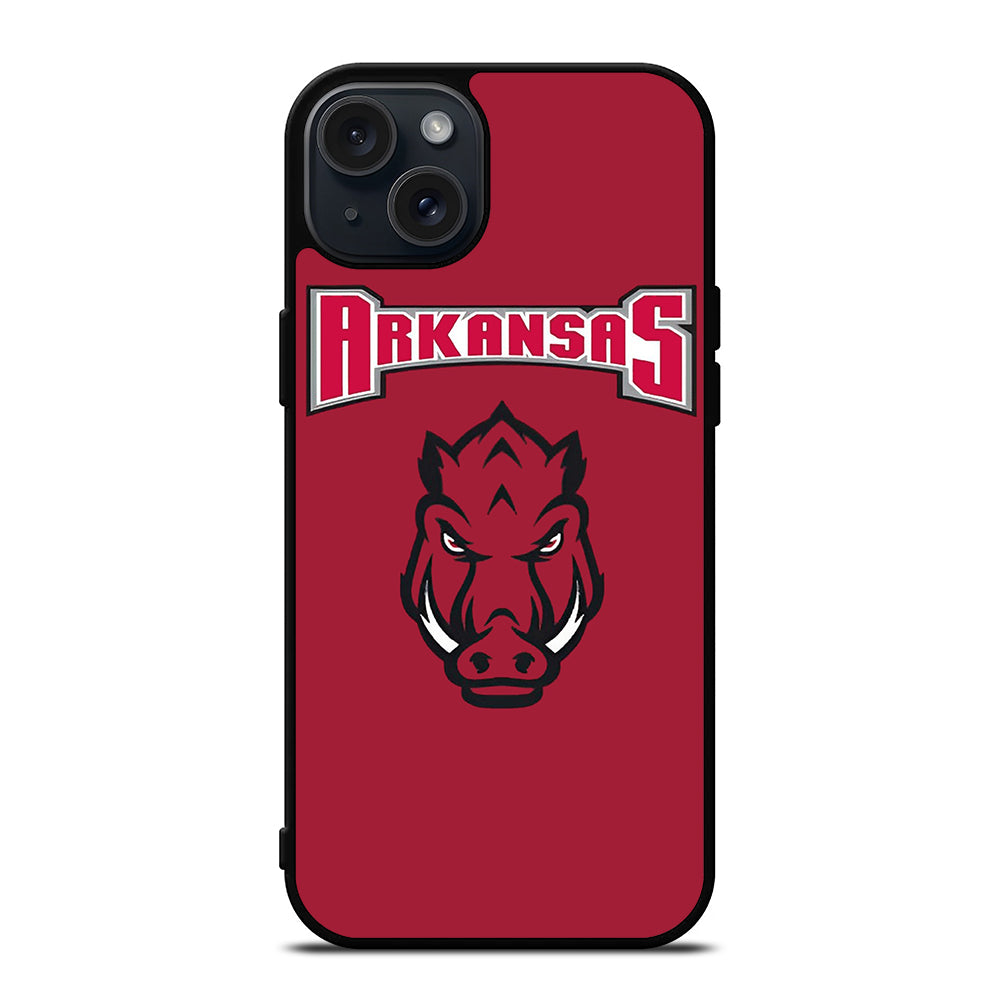 ARKANSAS RAZORBACKS ICON 1 iPhone 15 Plus Case Cover