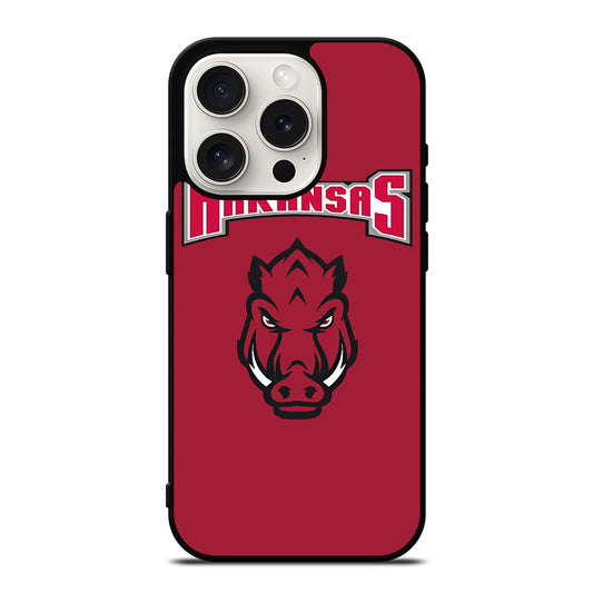 ARKANSAS RAZORBACKS ICON 1 iPhone 15 Pro Case Cover