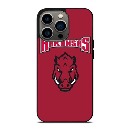 ARKANSAS RAZORBACKS ICON 1 iPhone 13 Pro Case Cover