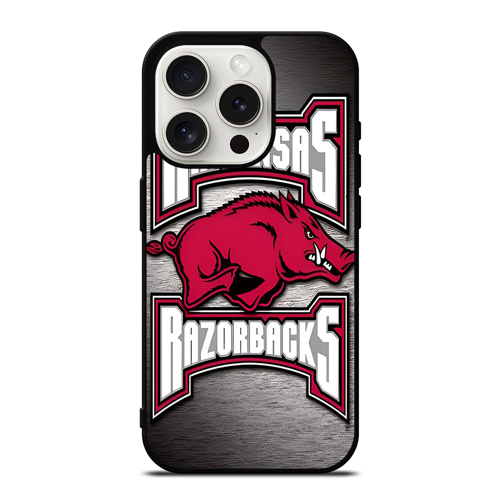 ARKANSAS RAZORBACKS ICON 2 iPhone 15 Pro Case Cover