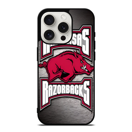 ARKANSAS RAZORBACKS ICON 2 iPhone 15 Pro Case Cover
