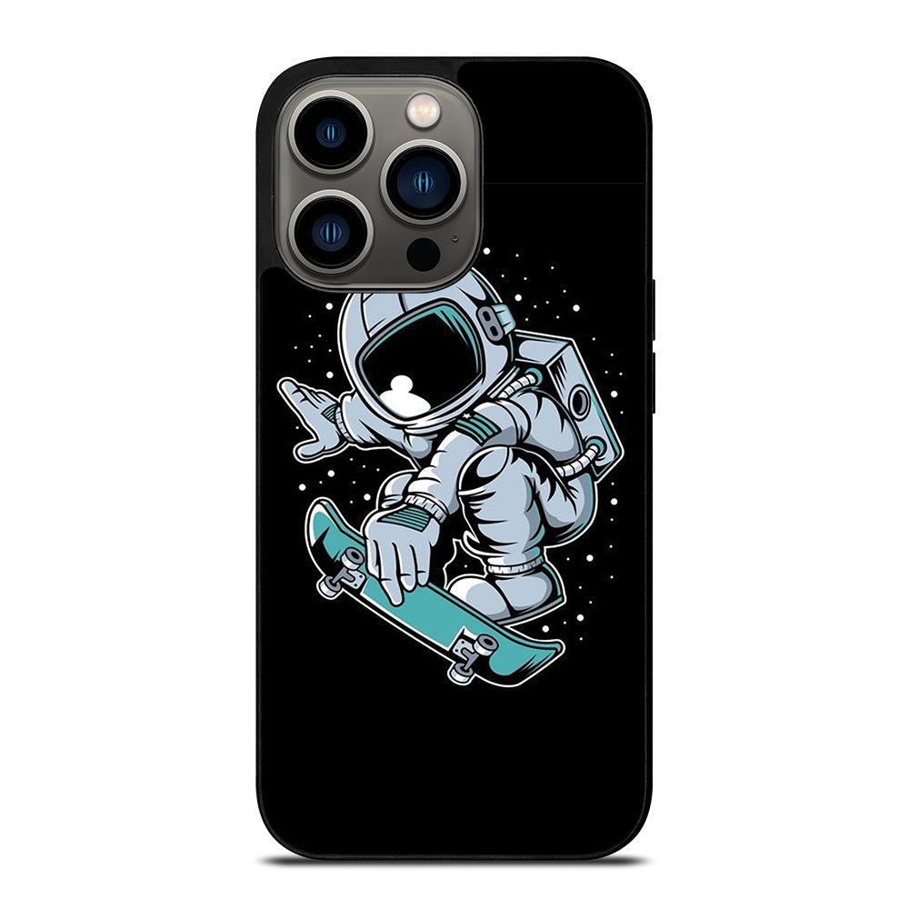ASTRONAUT SKATEBOARDER ART iPhone 13 Pro Case Cover