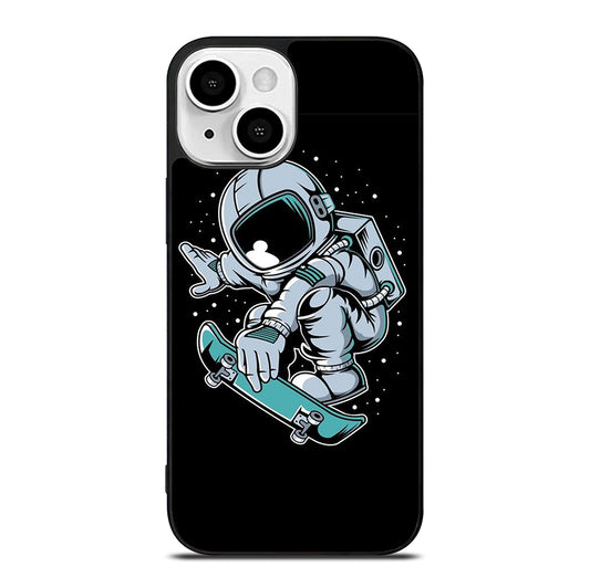 ASTRONAUT SKATEBOARDER ART iPhone 13 Mini Case Cover