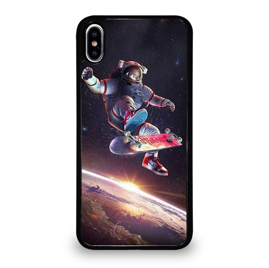 ASTRONAUT SKATEBOARDER ART 2 iPhone XS Max Case Cover