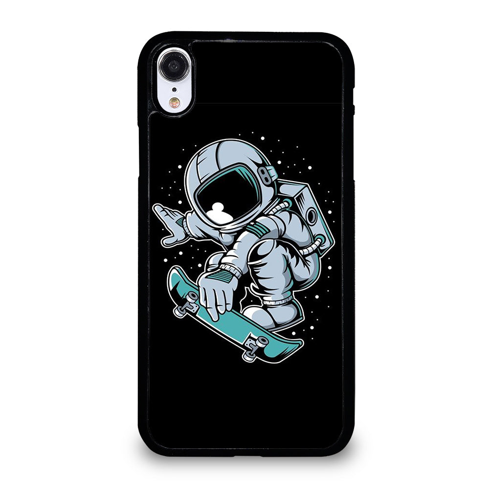 ASTRONAUT SKATEBOARDER ART iPhone XR Case Cover