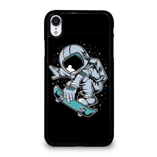 ASTRONAUT SKATEBOARDER ART iPhone XR Case Cover