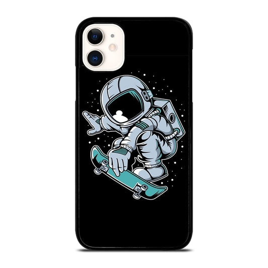 ASTRONAUT SKATEBOARDER ART iPhone 11 Case Cover