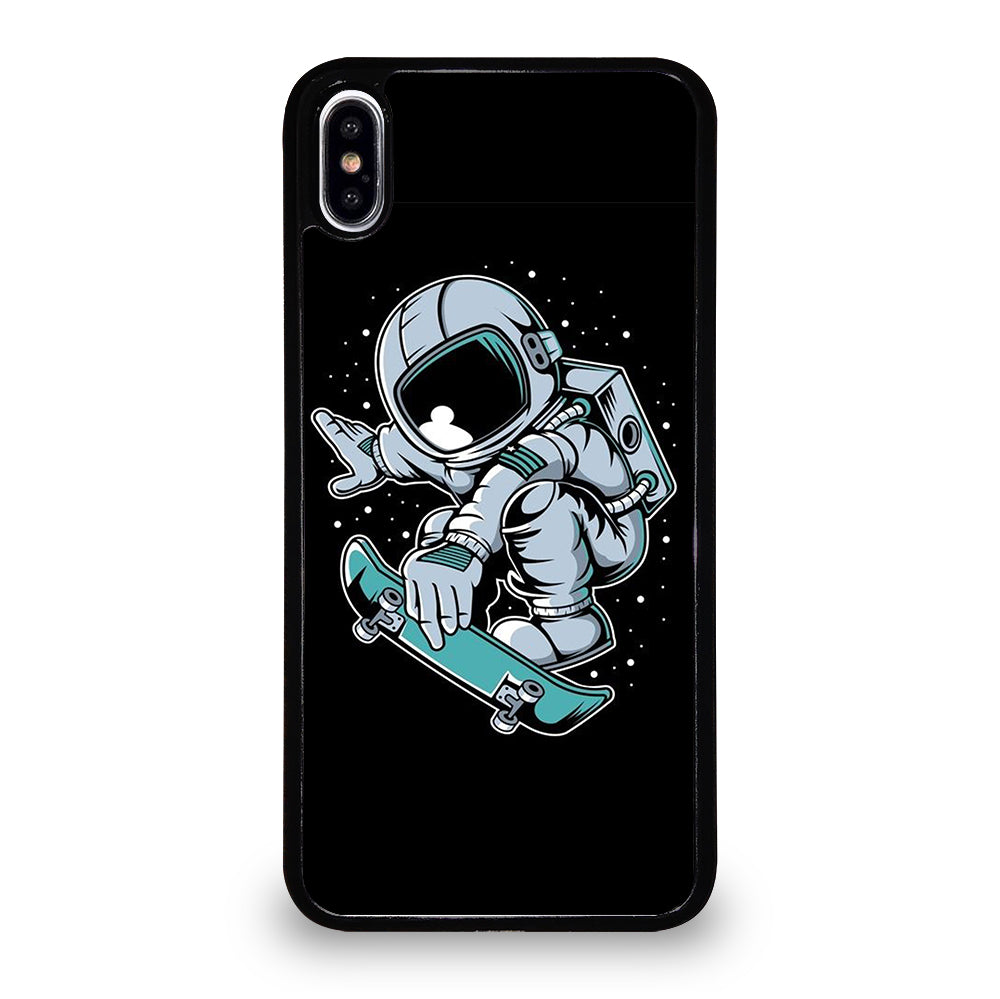 ASTRONAUT SKATEBOARDER ART iPhone XS Max Case Cover