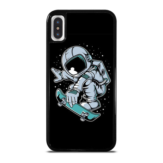ASTRONAUT SKATEBOARDER ART iPhone X / XS Case Cover