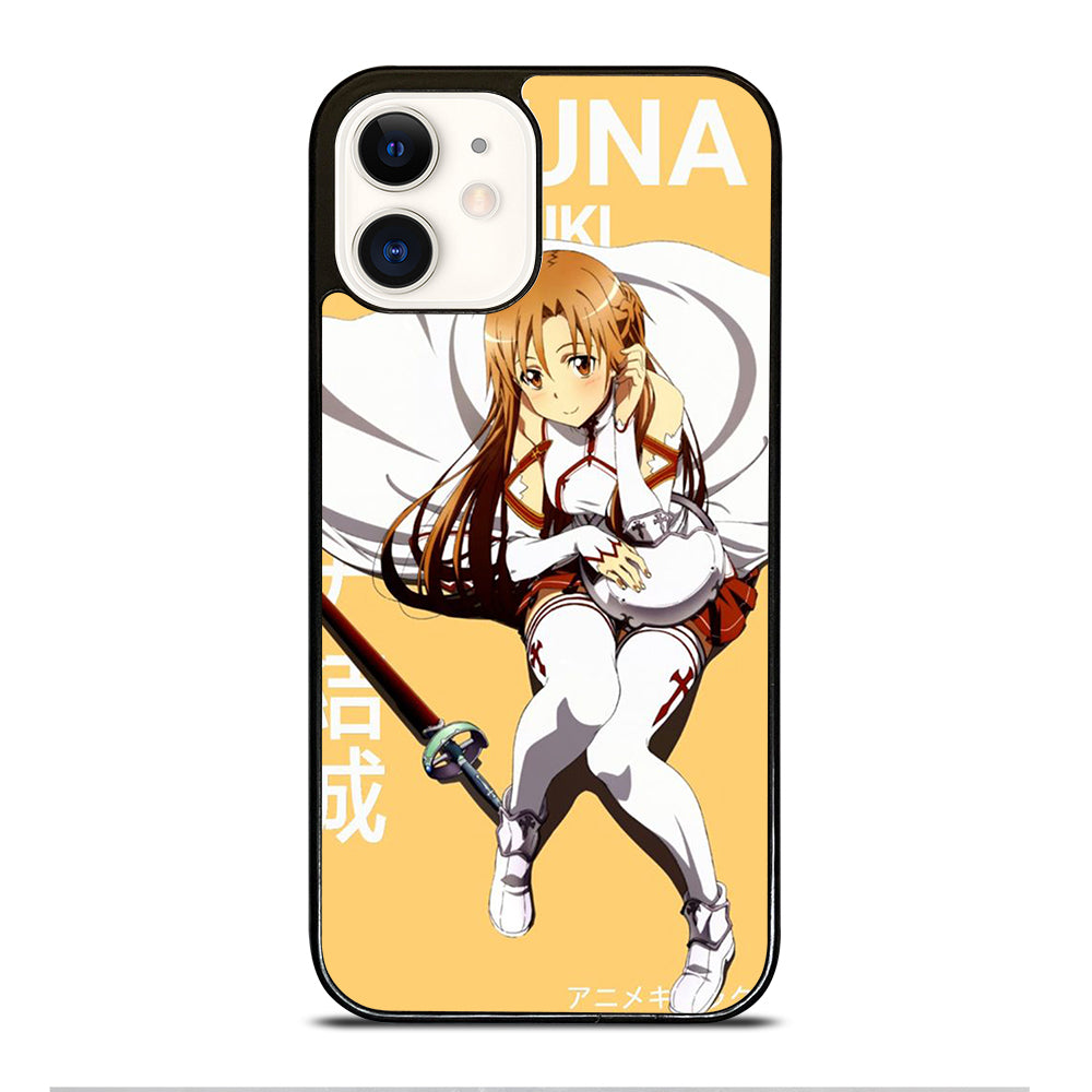 ASUNA YUUKI SWORD ART ONLINE ANIME SERIES iPhone 12 Case Cover