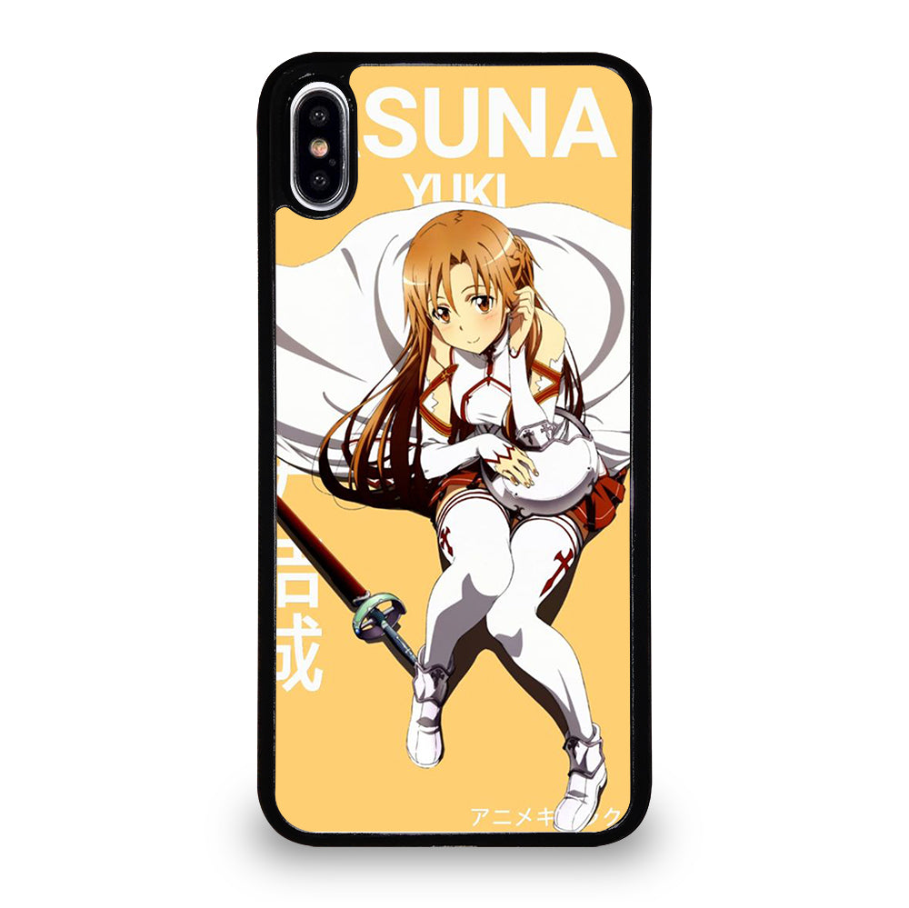 ASUNA YUUKI SWORD ART ONLINE ANIME SERIES iPhone XS Max Case Cover