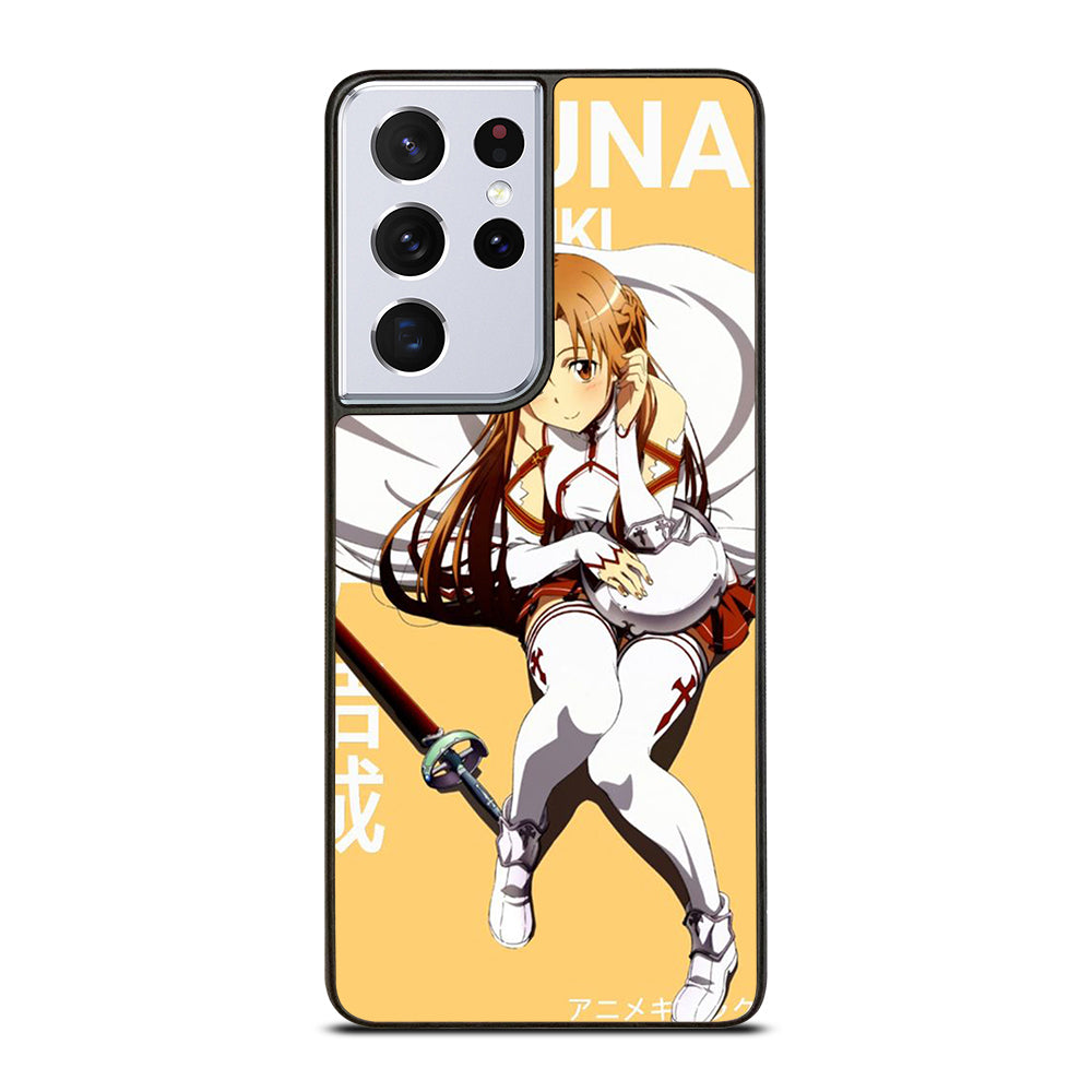 ASUNA YUUKI SWORD ART ONLINE ANIME SERIES Samsung Galaxy S21 Ultra Case Cover