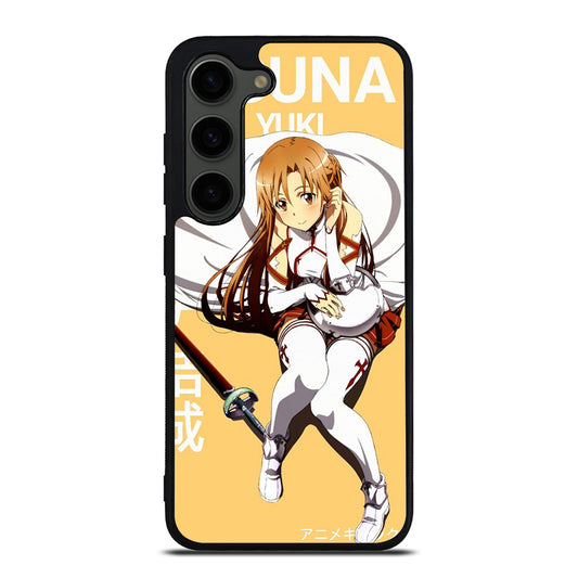 ASUNA YUUKI SWORD ART ONLINE ANIME SERIES Samsung Galaxy S23 Plus Case Cover