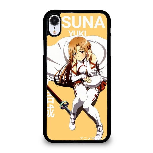 ASUNA YUUKI SWORD ART ONLINE ANIME SERIES iPhone XR Case Cover