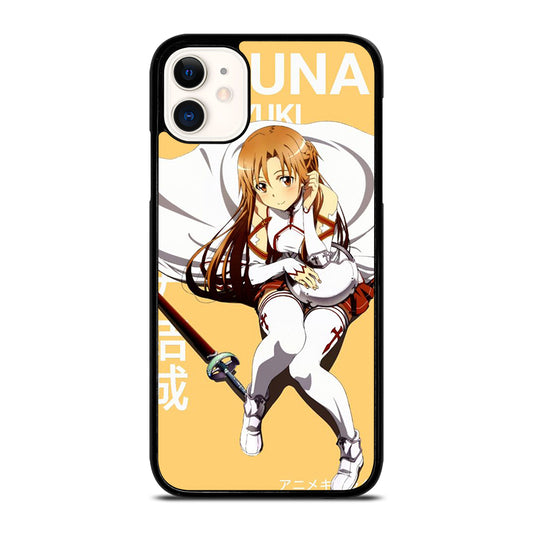ASUNA YUUKI SWORD ART ONLINE ANIME SERIES iPhone 11 Case Cover