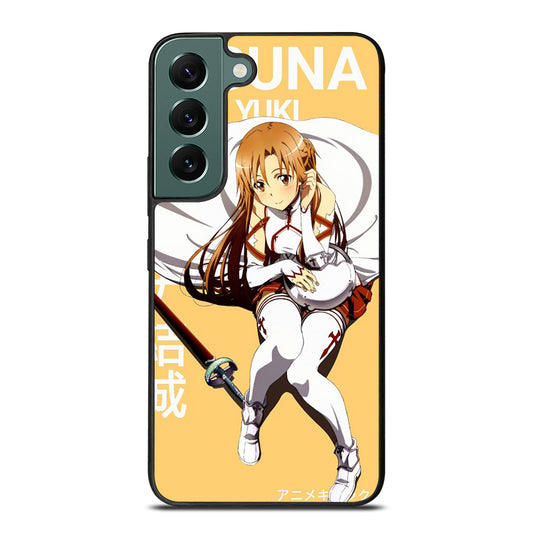 ASUNA YUUKI SWORD ART ONLINE ANIME SERIES Samsung Galaxy S22 Case Cover