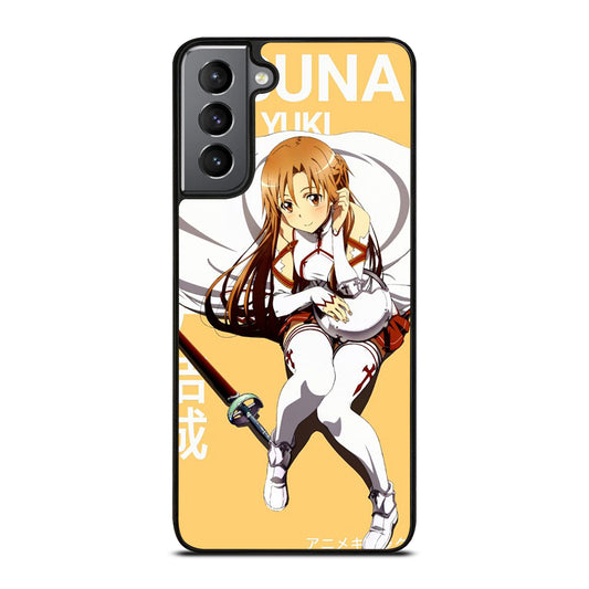 ASUNA YUUKI SWORD ART ONLINE ANIME SERIES Samsung Galaxy S21 Plus Case Cover
