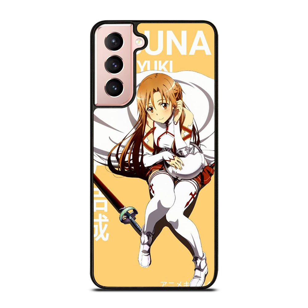 ASUNA YUUKI SWORD ART ONLINE ANIME SERIES Samsung Galaxy S21 Case Cover