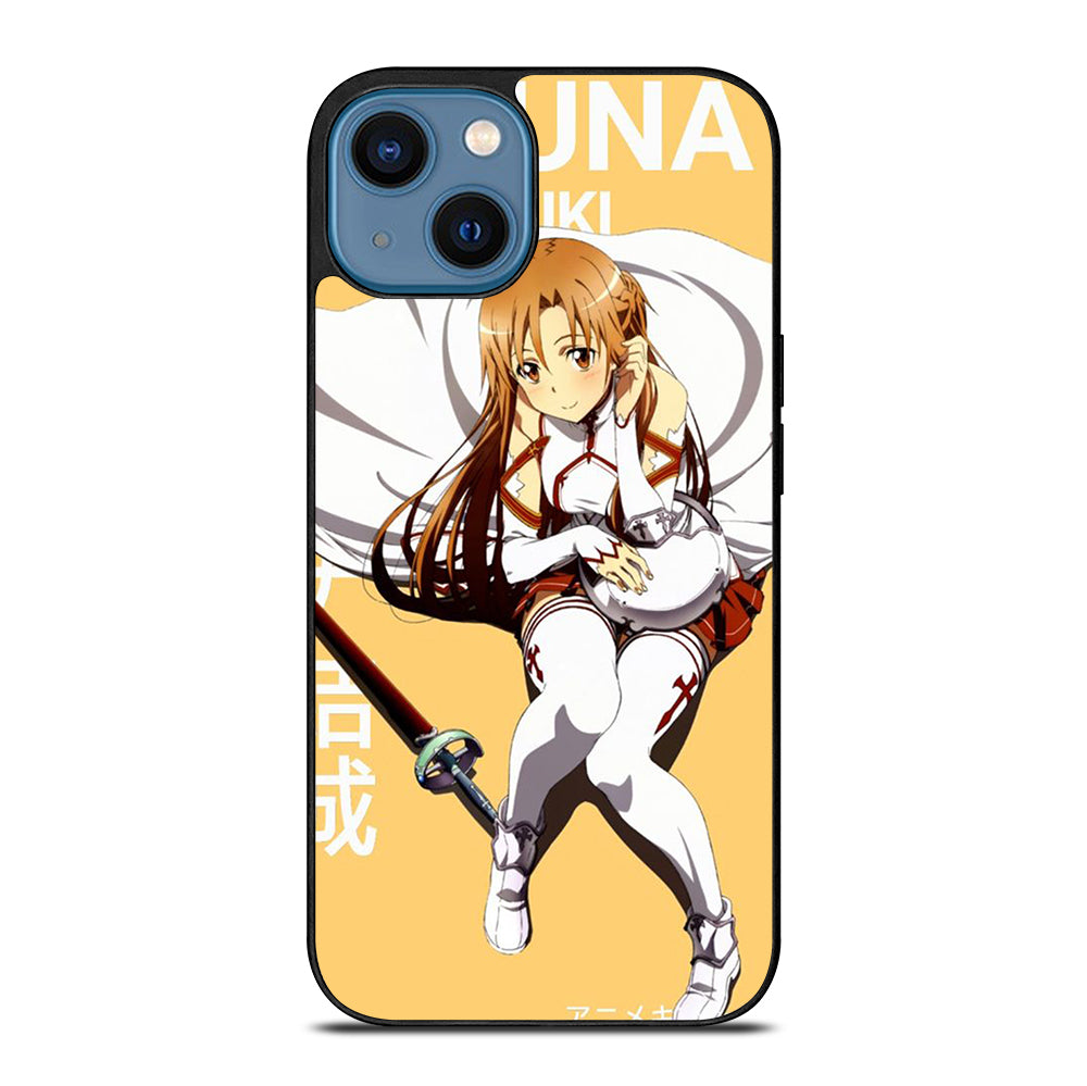 ASUNA YUUKI SWORD ART ONLINE ANIME SERIES iPhone 14 Case Cover