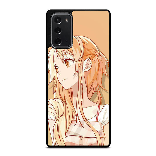 ASUNA YUUKI SWORD ART ONLINE MANGA 3 Samsung Galaxy Note 20 Case Cover