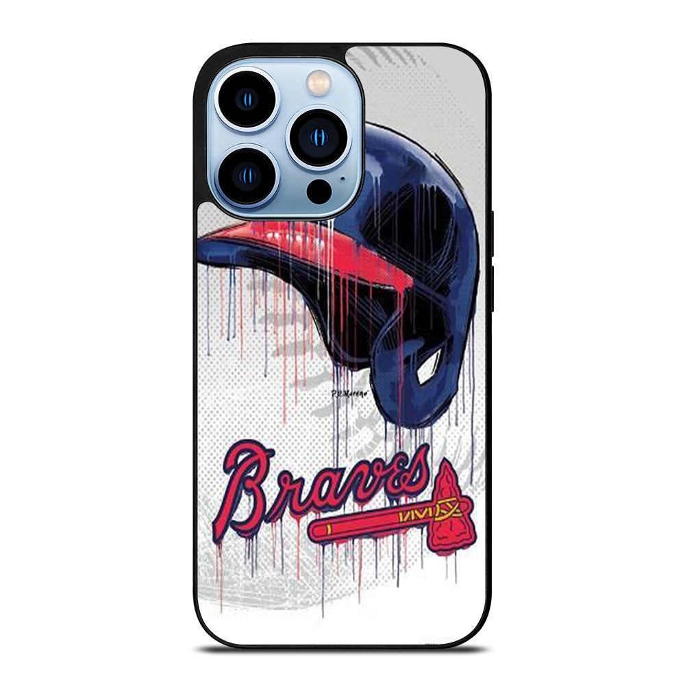 ATLANTA BRAVES HELMET iPhone 13 Pro Max Case Cover