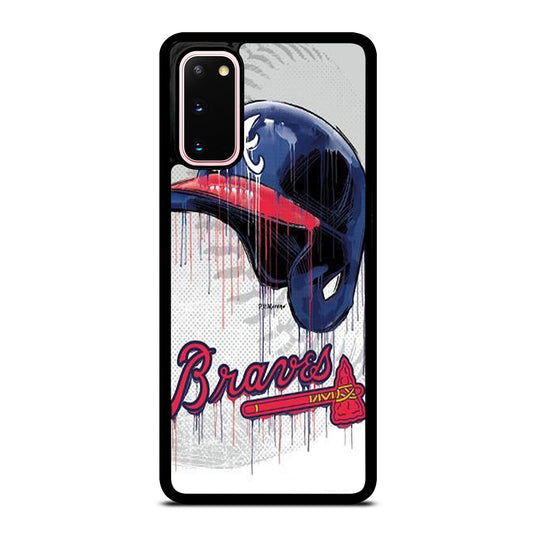 ATLANTA BRAVES HELMET Samsung Galaxy S20 Case Cover