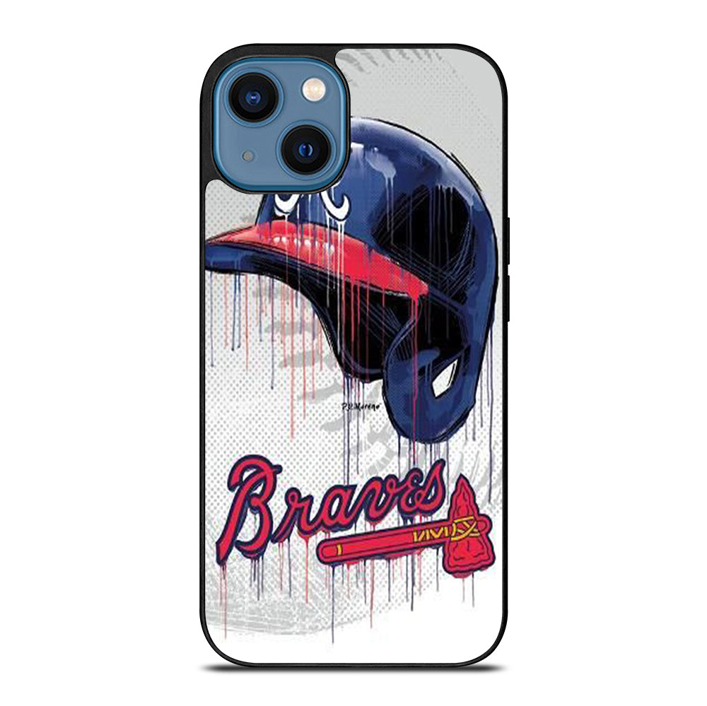 ATLANTA BRAVES HELMET iPhone 14 Case Cover