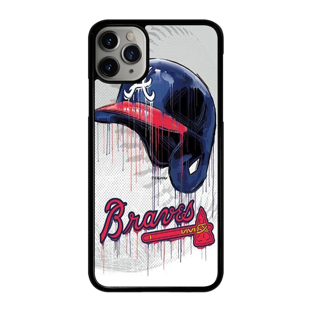 ATLANTA BRAVES HELMET iPhone 11 Pro Max Case Cover