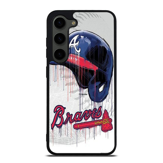 ATLANTA BRAVES HELMET Samsung Galaxy S23 Plus Case Cover
